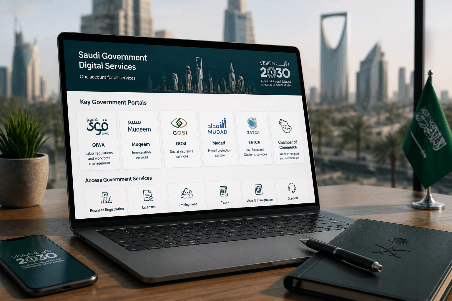 Which Government Portals Should Foreign Investors Activate First